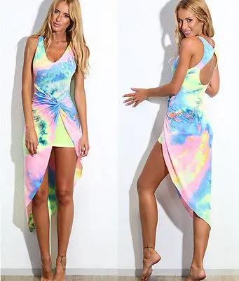  font b Women b font font b Sexy b font Sleeveless Galaxy Print Summer Boho