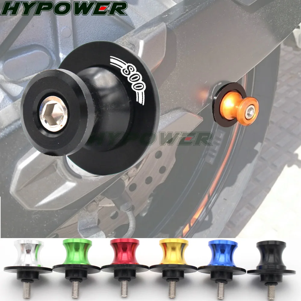 

Motorcycle CNC Aluminum Swingarm Spools slider 10mm stand Screws For Kawasaki W800/SE 2012 2013 2014 2015 2016