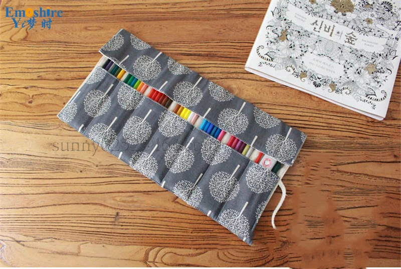 Pencils Korean cotton canvas creative handmade men and women general hand pencil pencil pens (6)