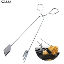 XZJJA Высокое качество нержавеющая сталь Зажим для барбекю щипцы для барбекю жареная Лопата зажим для хлеба, мяса, овощей инструменты для приготовления пищи