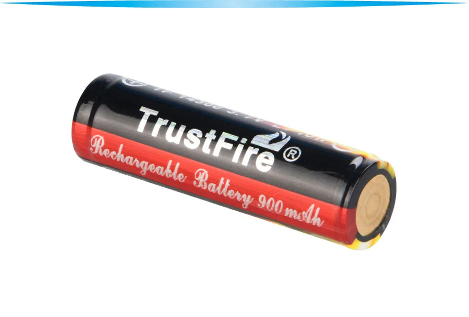 10 шт./лот TrustFire 14500 AA 900 mAh 3,7 V Защищенный Литий-ионный аккумулятор заряжаемые аккумуляторы