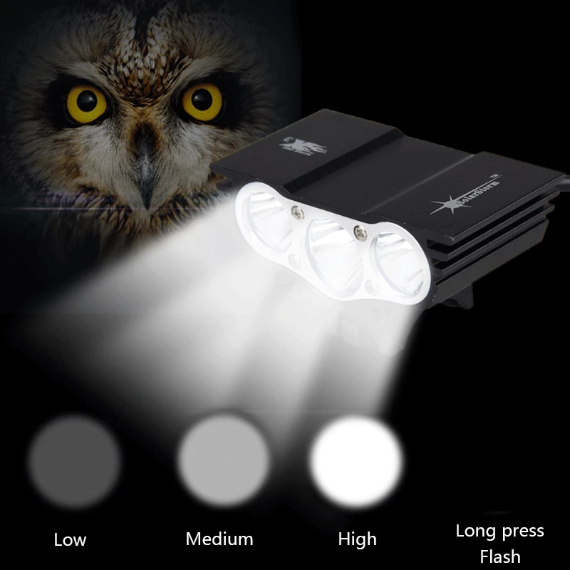 Sale SolarStorm 1800Lm 3 LED lamp beads 12000mAh Battery Bicycle Light Headlight Cycling Bike Front Light With AC Charger+Headband 0 Sale SolarStorm 1800Lm 3 LED lamp beads 12000mAh Battery Bicycle Light Headlight Cycling Bike Front Light With AC Charger+Headband 0