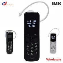 5 шт./лот GT Star GTStar бренд BM50 Мини bluetooth телефон 0,66 дюймов разблокированный мини мобильный телефон dialer PK BM70