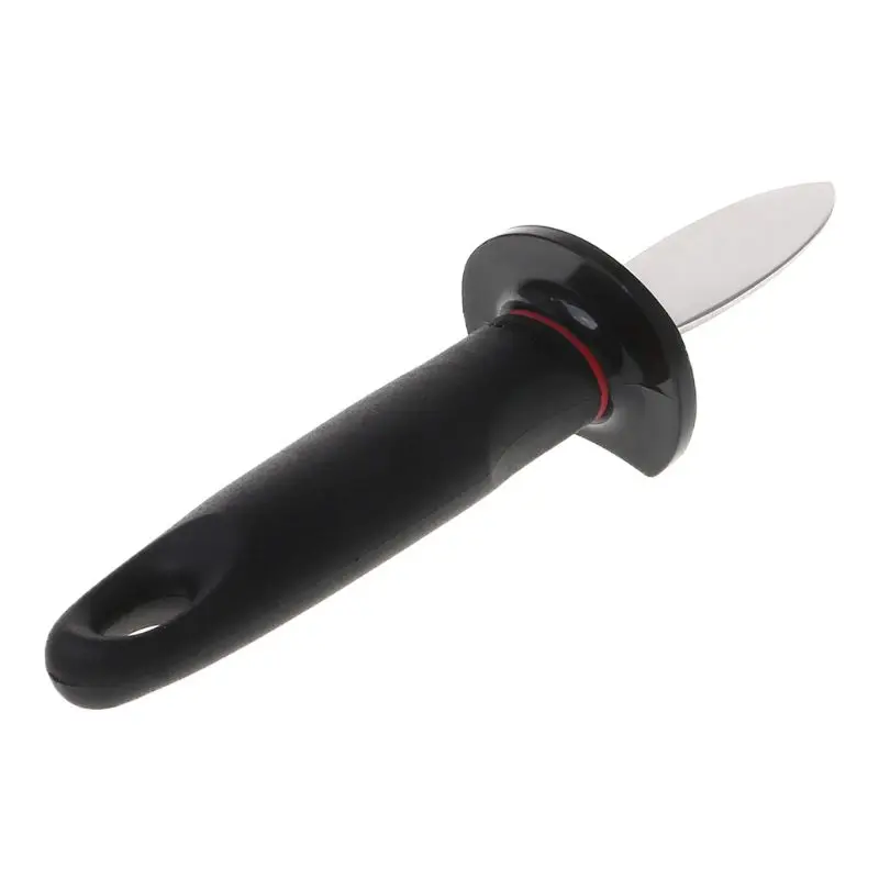 

Wooden Handle Oyster Knife Sharp-edged Shucker Shell Seafood Opener Tool