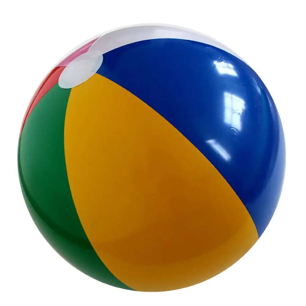 6 Unids/lote Colorida Bola Inflable Niños Pelota de Juguete Juego de