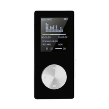 16G Hifi Mp3 плеер без потерь Fm видео электронная книга рекордер часы Функция Спорт tf-карта 1,8 дюймов Tft экран музыкальный плеер черный Pla