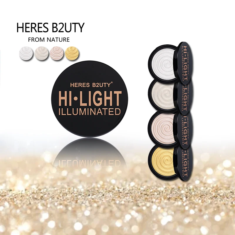 

Brand HERES B2UTY Makeup Face Highlighter&Matte Bronze Trimming Highlighter Powder Illuminated Soft Mineral Long Lasting V Shape