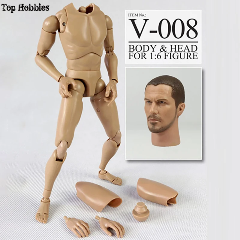 

Hot toys 1/6 Body Action 1:6 Scale Body Male Veryhot V-008 Silm Shoulder V1-N Conner Head Sculpt Set For 12 Inch Nude Figure