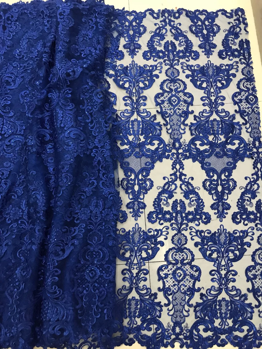 

Nigerian French Lace Fabrics 2018 Latest African Tulle Lace Fabric High Quality African Lace Wedding Fabric