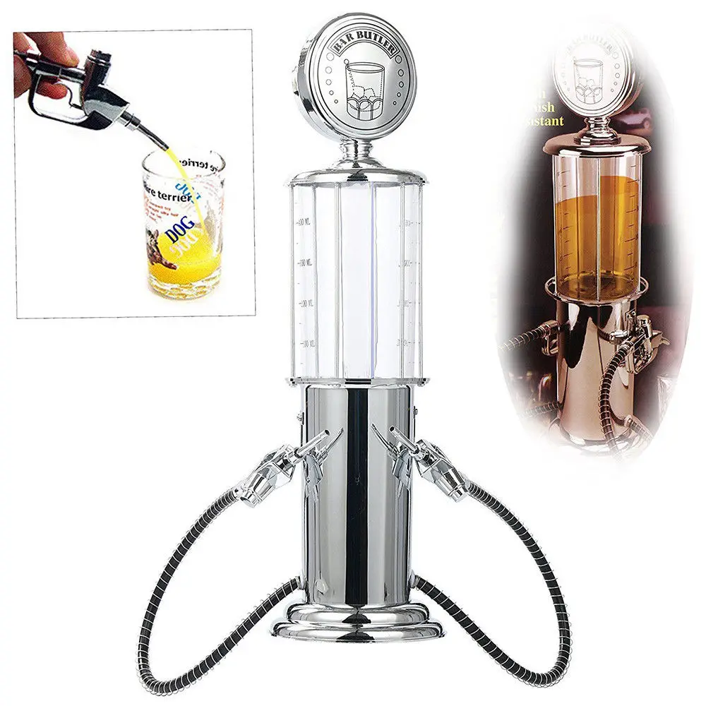 New Gas Station Style Liquor Decanter For Beer Mini Bar Accessories