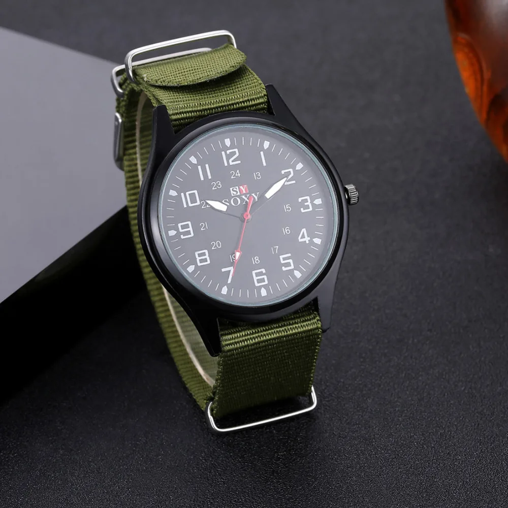 Модные наручные часы SOXY люксовый бренд Мужские кварцевые часы распродажа товаров для мальчиков дизайнерские военные часы мужские Montre Homme