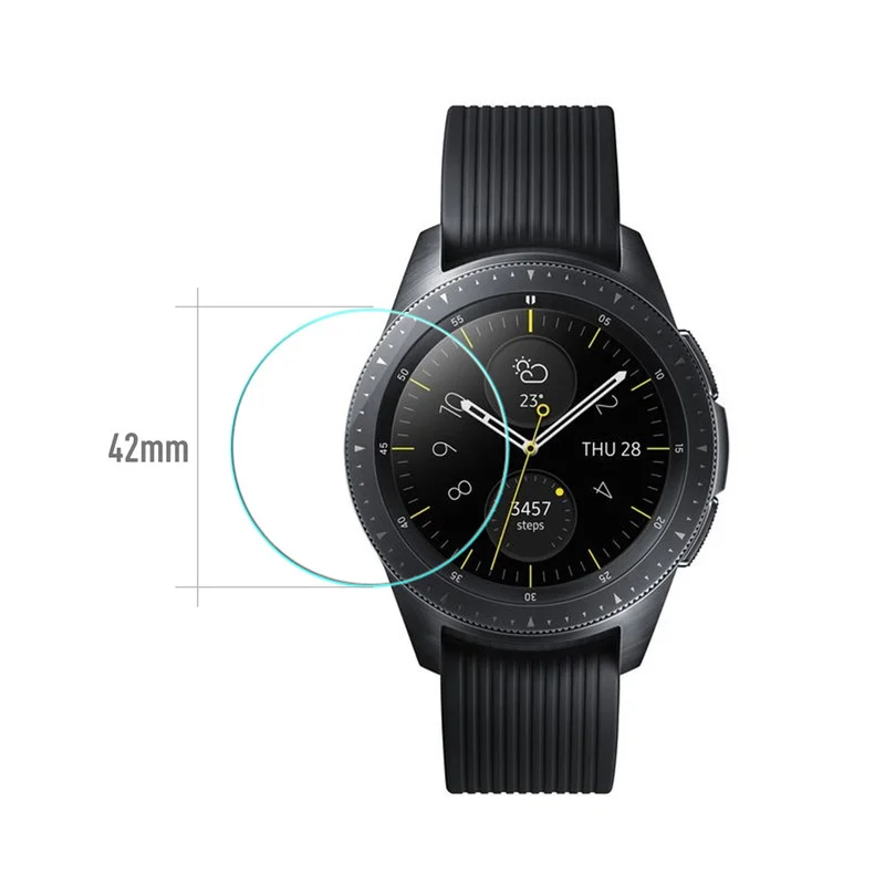 Закаленное стекло для Samsung Galaxy Watch 42 мм 46 Gear S2 S3 S4 защитная пленка + комплект