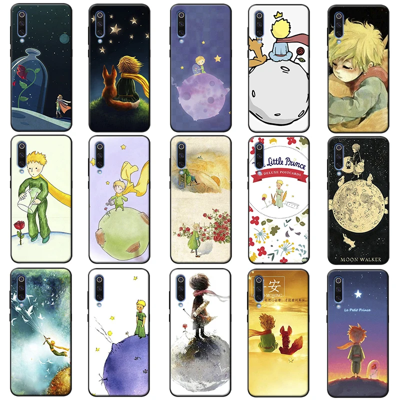 The Little Prince earth space Cartoon Soft Silicone Phone Case for samsung galaxy a50 a70 a30 a40 a20 s8 s9 s10 plus |