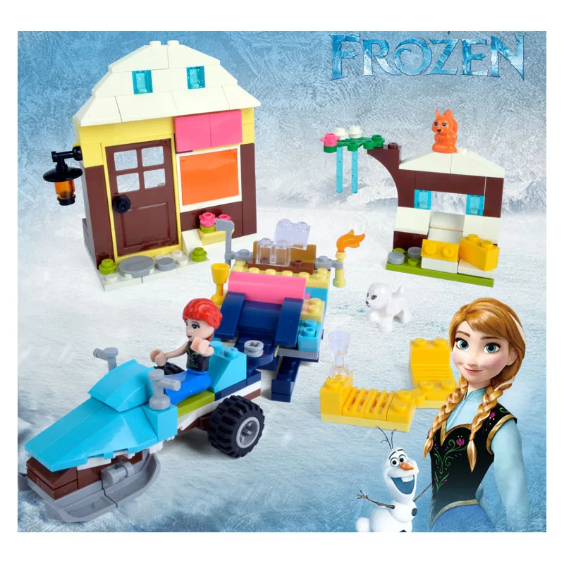 font b Lepin b font new brand Anna Kristoff s Sleigh Adventure Princess Series Building