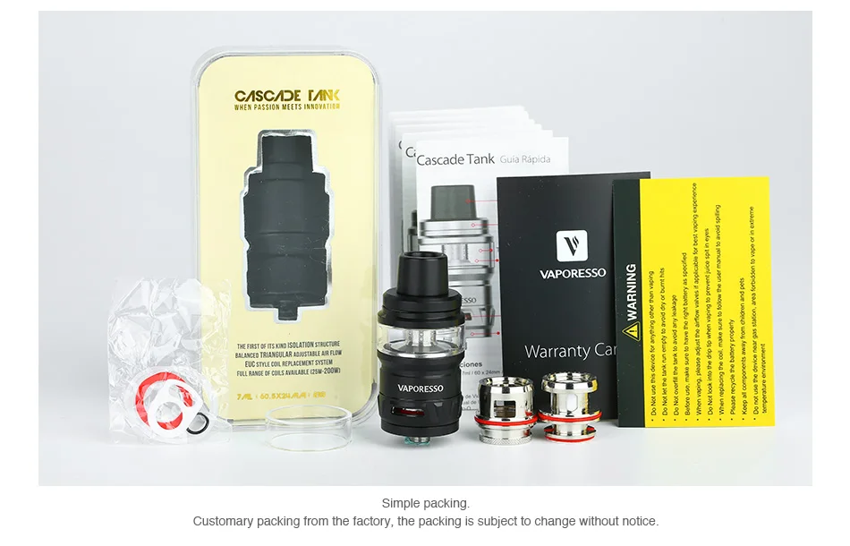 Vaporesso Cascade Subohm Tank 7ml