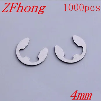 

1000pcs DIN6799 M4 4mm Stainless Steel E circlips retaining ring for shafts