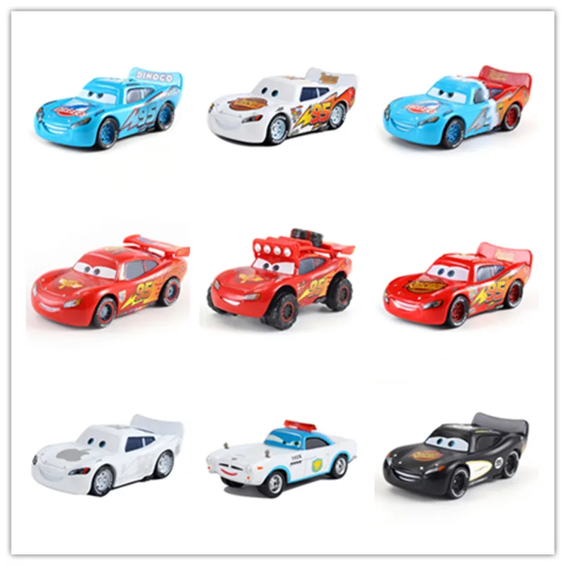 Новый Продукт Продвижение Disney Pixar 3 McQueen Jackson Storm Ramirez 1:55 литой металлический сплав