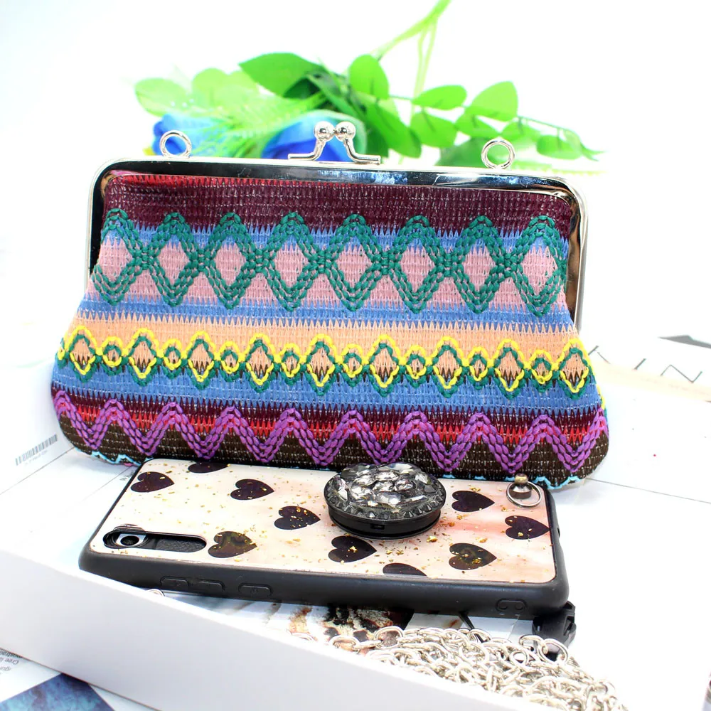 

bamboo bag Women Printing Character Leather Wallet Coin sac a main femme Purse leather bags women Card Holders Handbag #C