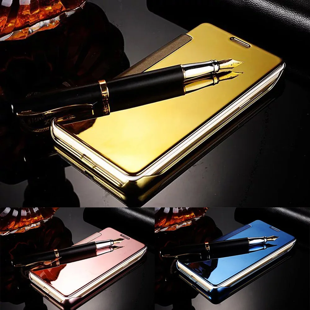

For ( Xiaomi Mi 5S Mi5S ) Luxury Original Mirror Smart Flip Cover sFor For Xiaomi Mi 5S Mi5S 5.15 inch Cell Phone Case Coque