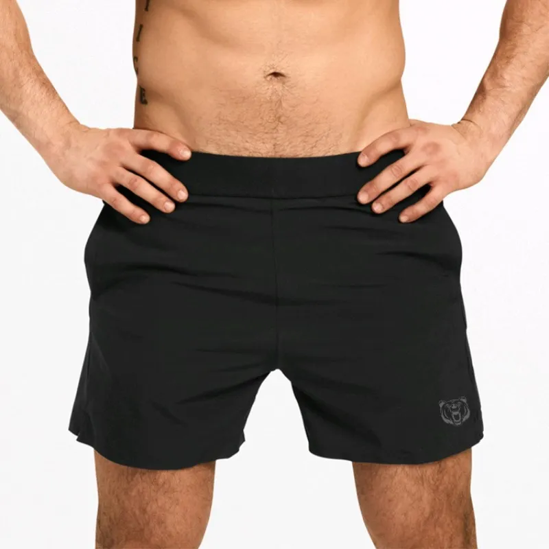 Летние новые мужские шорты до середины икры для фитнеса бодибилдинга модные повседневные спортивные брендовые Короткие штаны высокого качества спортивные штаны