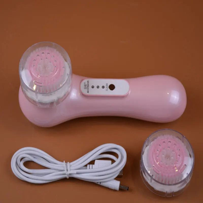 

Electric Beauty Instrument Sonic Wave Facial Cleasing Brush Say No To Breakouts Water Proof Facial Brush For Deeply Face Clean