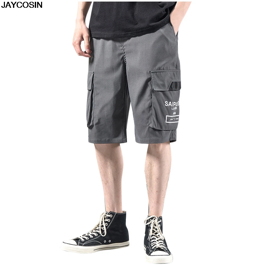 KLV шорты мужские s летние модные мужские с карманами стиль хлопок мульти-карман комбинезоны шорты шнурок Горячая Распродажа diy Одежда 9603