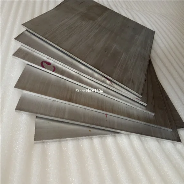 3mm gr5 plates 6pcs