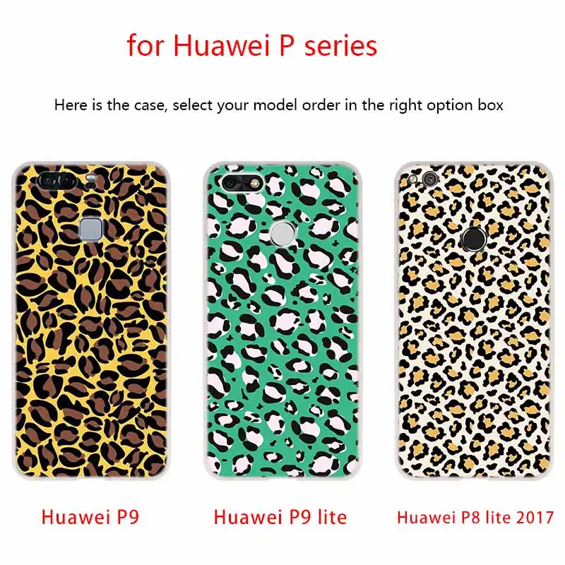 NAYIDA чехол с леопардовым принтом и жирафом силиконовый мягкий из ТПУ для Huawei P30 P40