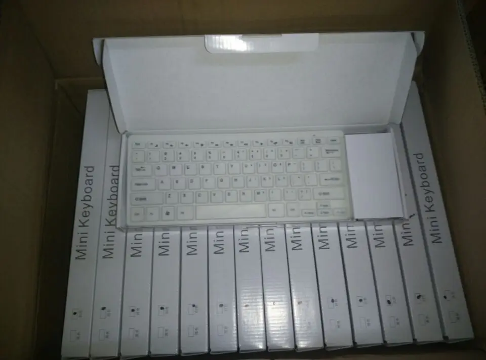 Maorong trading Беспроводной комбо 10-дюймовая шпилька маленькая клавиатура Беспроводная мини-мышь и клавиатура комплект с пленка бесплатно
