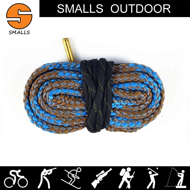 

tactical ar15 accessories Bore Snake Cleaner 44 Cal .45 Cal .338 Cal .340 rifle Cleaning Rope pistol Sling Brushes for hunting