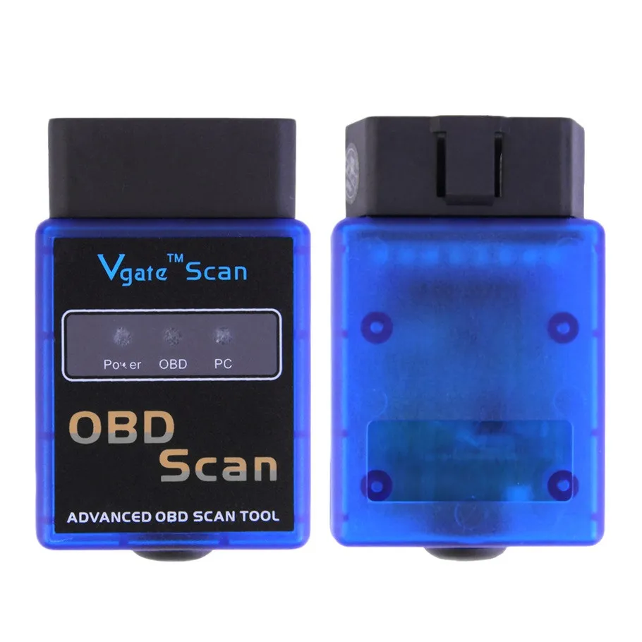 

Mini ELM327 V2.1 Bluetooth HH OBD Advanced OBDII OBD2 ELM 327 Auto Car Diagnostic Scanner code reader scan tool blue hot sale