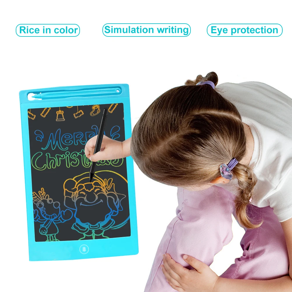 

8.5 Inch Portable Children Painting Board Writing Plate Tablet Lcd Light Notepad Drawing Graphics Electronic Smart Blackboard