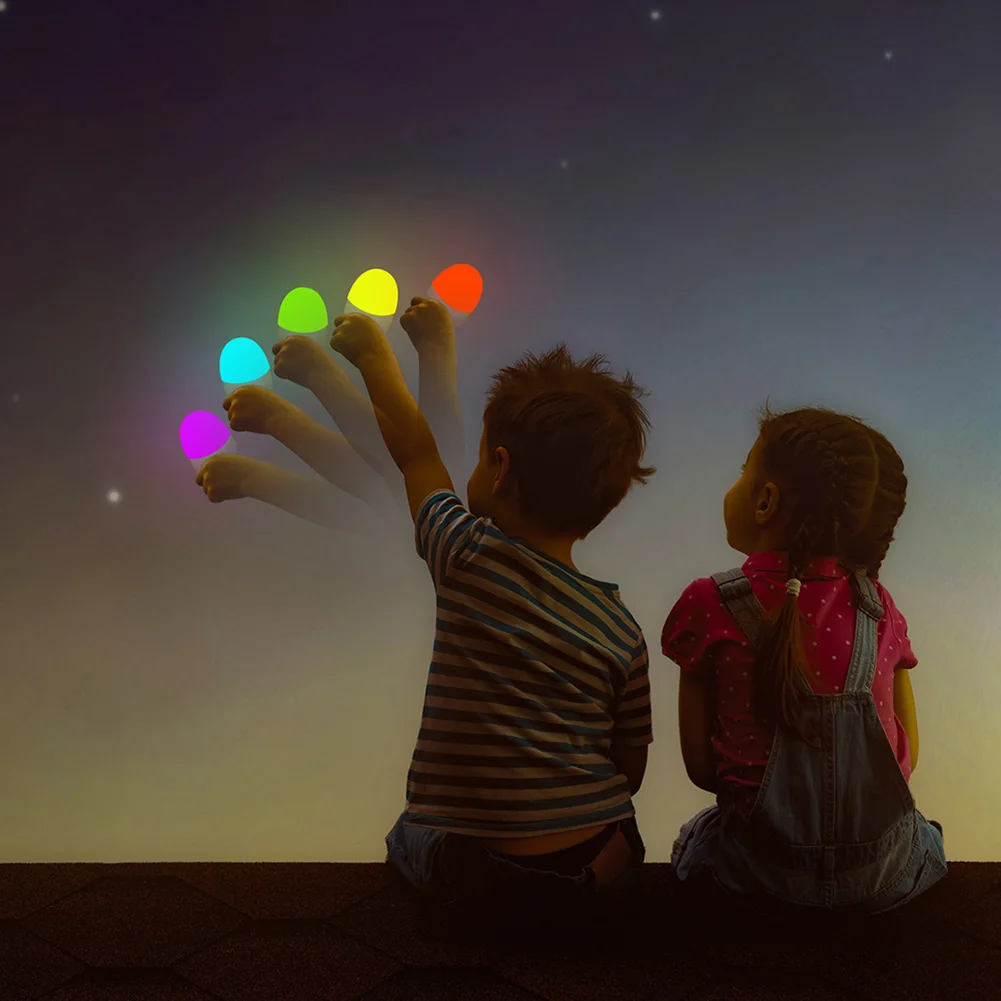 

Portable RGB Night Light Hand-Cranked Colorful Children Light Bedroom Reading Lamp LBShipping