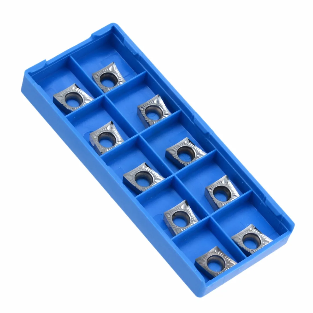 

Mayitr 10pcs CCGT09T304-AK H01 /CCGT32.51-AK H01CNC Inserts Aluminum Cutting Turning Tools Insert