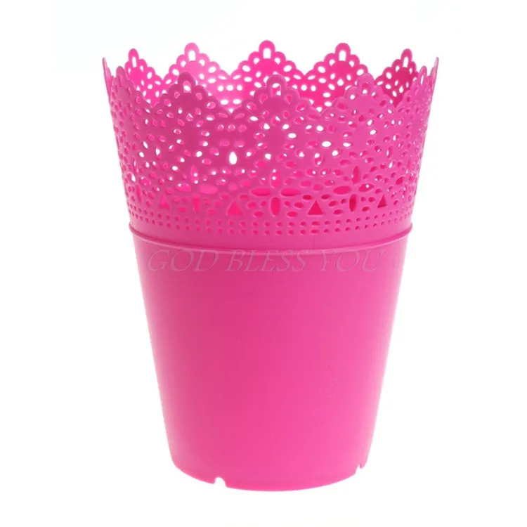 Solid-Color-Floral-hollow-Design-Plastic-Flower-Vase-Garden-Home-Decoration-for-wedding-decoration (3)