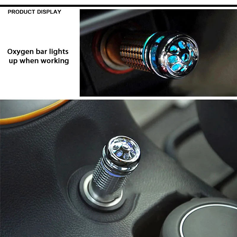Ионный мини очиститель воздуха 12 В для BMW F10 E46 E39 E90 E60 X5 E53 F20 Mercedes Benz W211 Audi A5
