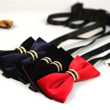 Черный/красный/фиолетовый/зеленый/синий сплошной цвет бабочка галстук-бабочка для свадьбы смокинг платье высококлассные мужские Мальчики и девочки унисекс галстук-бабочка