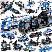 Городская полиция Совместимость с legoingly городские кварталы 8 в 1/6
