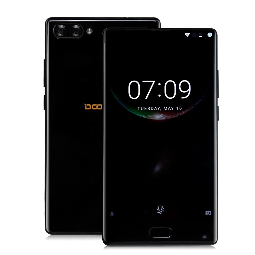 DOOGEE MIX 4 Гб+ 64 Гб Безель смартфон Двойная камера 5,5 ''AMOLED MTK Helio P25 Восьмиядерный мобильный телефон