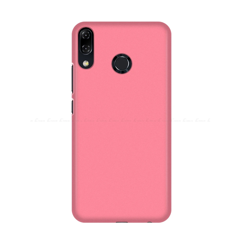 Ultra Thin Matte Hard PC Phone Case For Asus ZenFone 6 5Q 5Z 5 Selfie Lite ZS630KL ZC600KL ZS620KL ZE620KL Frosted Back Cover - Цвет: Розовый