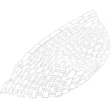 Details about / US NEW Lures Fly Fishing Landing Net Clear Rubber Replacement Bag Middle Large