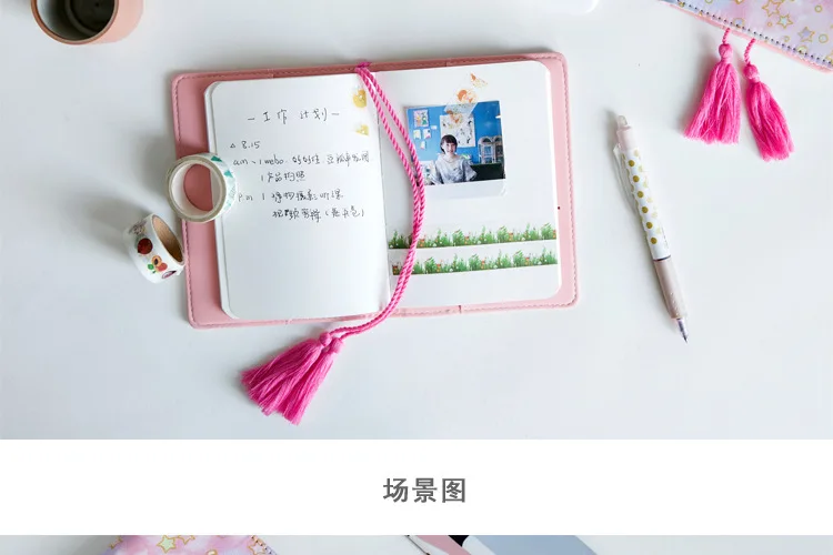 Climemo бренд Тетрадь, Kawaii в Корейском стиле записная книжка, единорог крышка ткани, Bullet Journal повестки дня дневник A5 A6