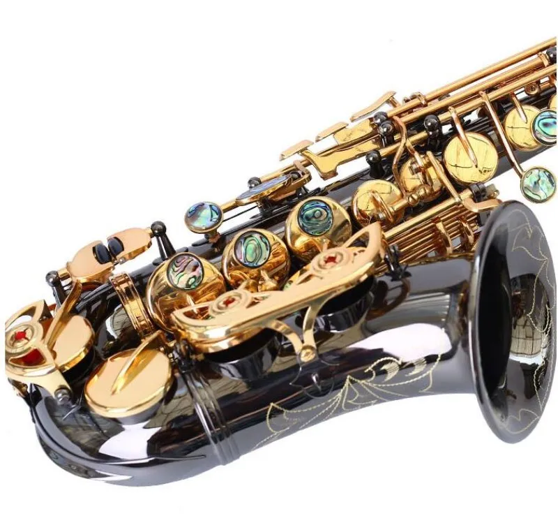 

YANAGISAWA Soprano S-991 Bb Sax High quality instruments Super Professional Mouthpiece Black Nickel Gold Soprano Saxophone