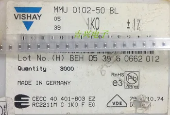 

100% New and original MMU0102 1K0 1% 50PPM Cylindrical resistor