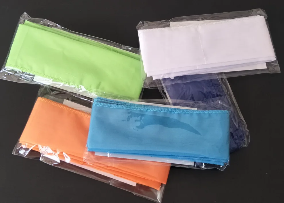 

100Pcs Factory Supply Summer Ice Scarf Super Cool Cooling Headband cool Ice towel cold water neck cooler cool scarf Neck towel