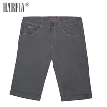 HARPIA летние Умные повседневные мужские шорты мужские s хлопковые обычные эластичные бермуды тонкие мужские шорты мужской большой размер Бриджи короткие брюки