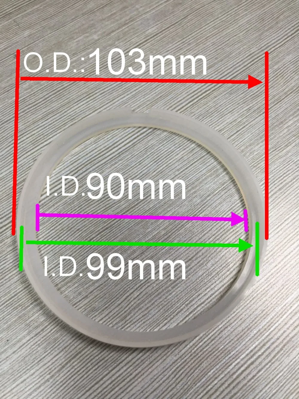 

Silicone GASKET FOR Surge Milking Claw C300