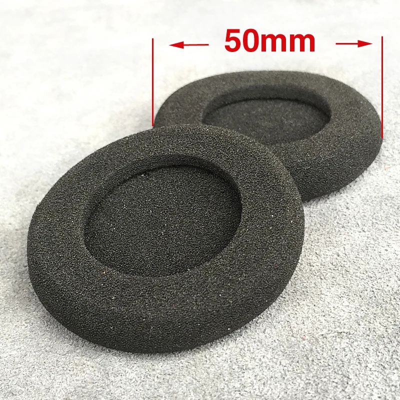 High Quality 6pcs/3pair 50mm Foam Ear Pads For Headphones PC130 PC131 PX80 PX100 H500 5cm Earbud cojines Cover Headphone Ear pad High Quality 6pcs/3pair 50mm Foam Ear Pads For Headphones PC130 PC131 PX80 PX100 H500 5cm Earbud cojines Cover Headphone Ear pad