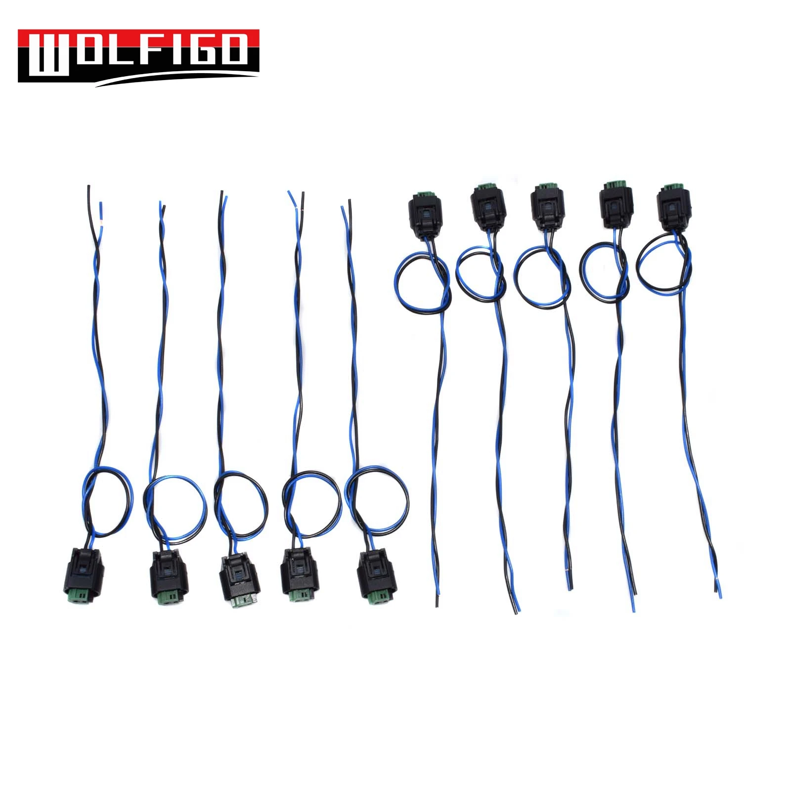 

WOLFIGO New 1 PC/ 10 PCS Outside Ambient Air Temperature Sensor Socket Plug & Wire For BMW 1 6 7 Series