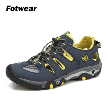 

Fotwear Men's Outdoor sandals casual shoes Men Lightweight Durable sandals Reliable traction both in and out of water Multi-lug